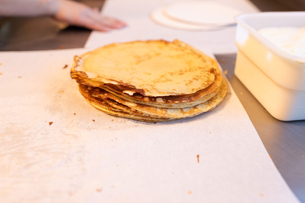 Vanilla Crêpe Cake