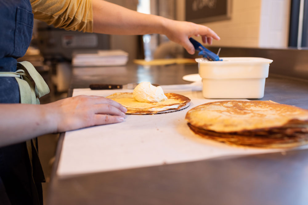 Vanilla Crêpe Cake