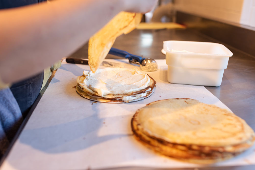 Vanilla Crêpe Cake