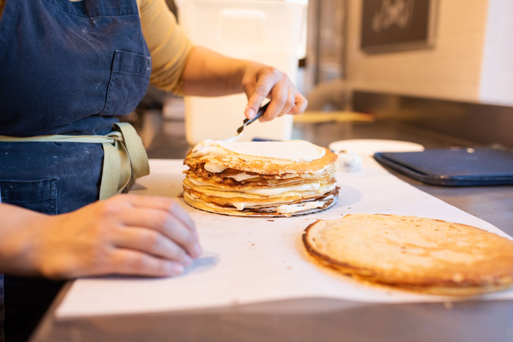 Vanilla Crêpe Cake