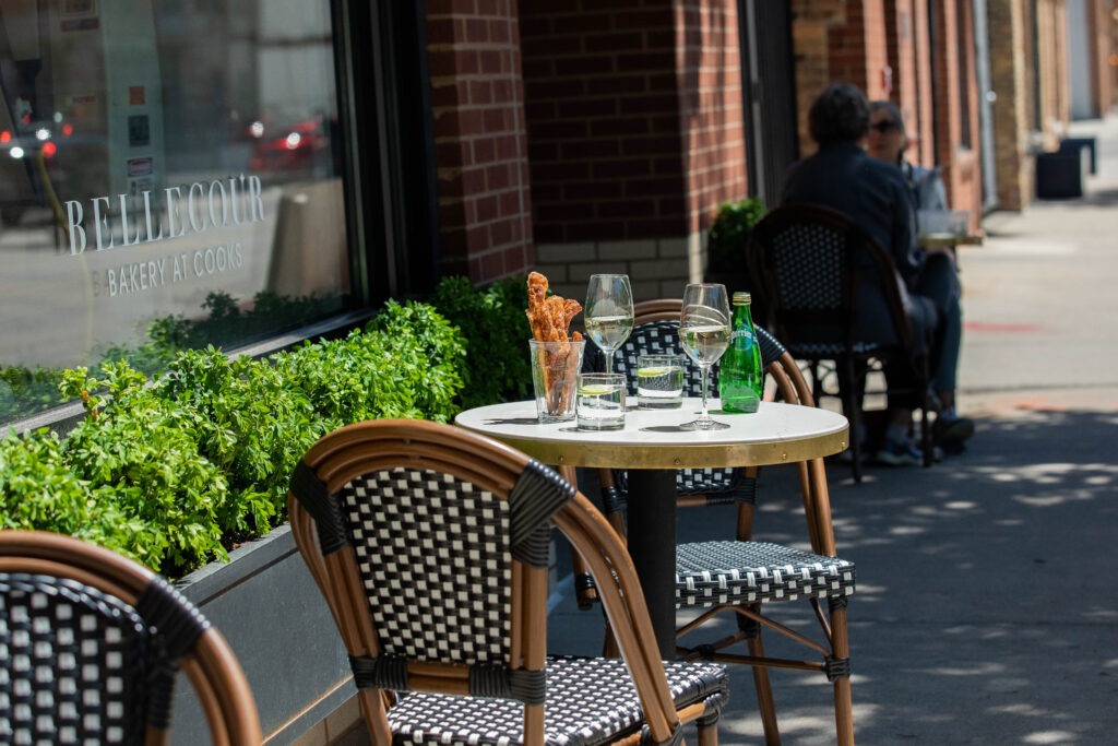 Outdoor seating
