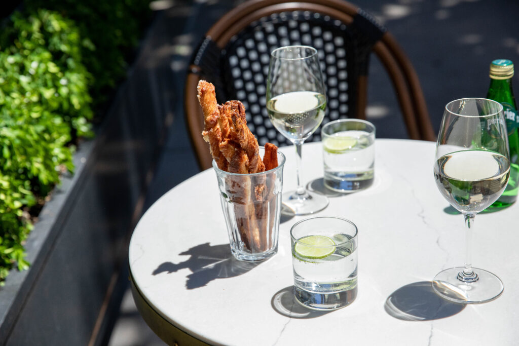 Outdoor seating