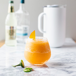 recipe spicy peach margarita