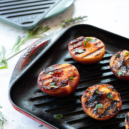 Grilled peaches recipe