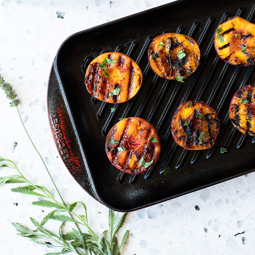 Grilled peaches recipe