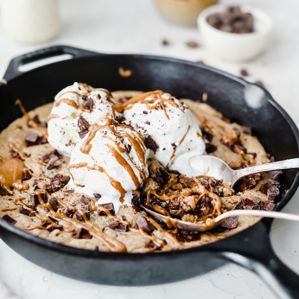 Chocolate Chip Skillet Cookie