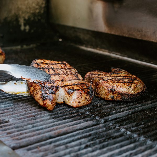 Lemon-Garlic Marinated Pork Chops
